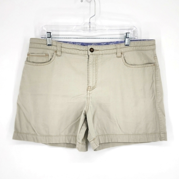 Horny Toad Light Khaki Shorts Women's 12 - Picture 1 of 12